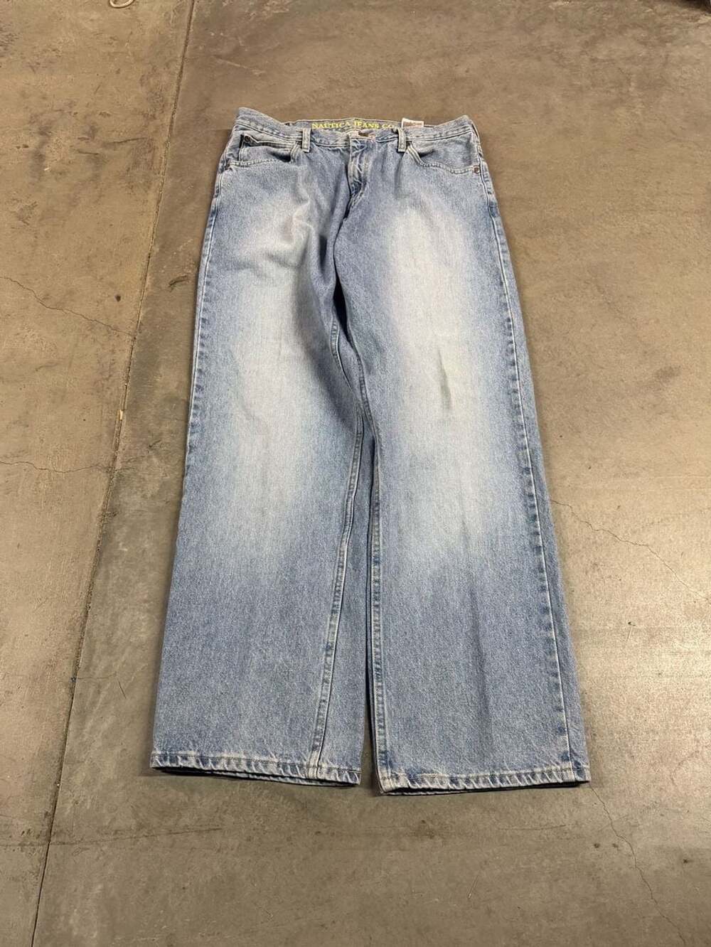 Vintage Y2K Nautica Jeans Co. Loose Jeans Size 36x34 Blue Denim
